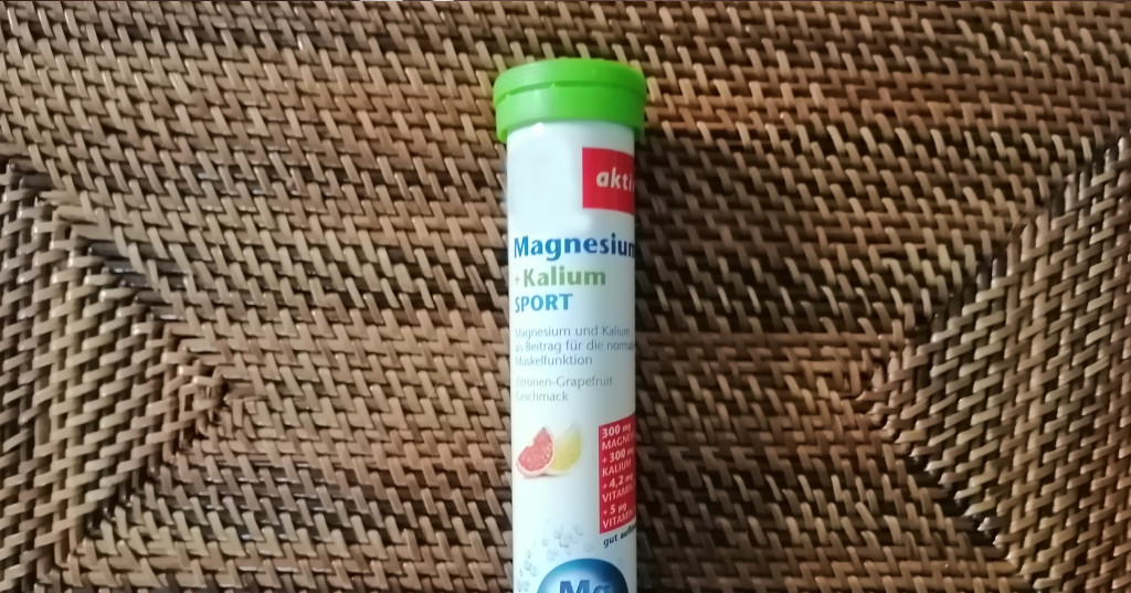 Magnesium + Potassium combined in a fizzy tablet